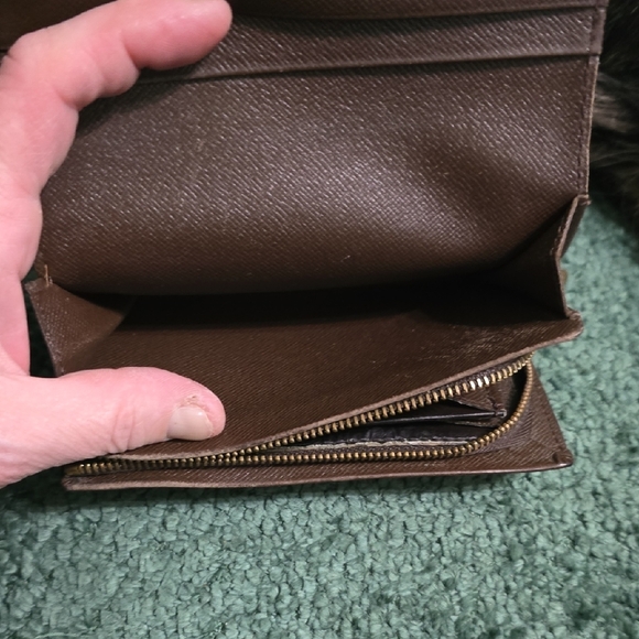 Louis Vuitton Damier Ebene Checkered Continental Wallet - Picture 6 of 6